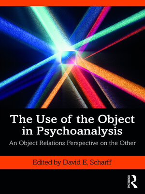 cover image of The Use of the Object in Psychoanalysis